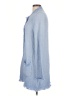 J. McLaughlin Blue Poncho Size L - photo 5