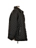 Anne Klein 100% Polyester Argyle Black Coat Size L - photo 4