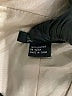 Karen Kane 100% Leather Metallic Ivory Silver Blazer Size Med Petite - photo 7