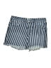 Kensie Stripes Blue Shorts Size 12 - photo 1