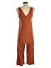 New Look Solid Brown Jumpsuit Size 0 - photo 2