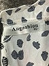 Angashion Animal Print Silver Sleeveless Blouse Size XL - photo 7