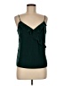 J.Crew 100% Polyester Green Sleeveless Blouse Size 8 - photo 1