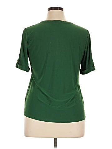 Perseption Concept Short Sleeve Blouse (view 2)