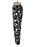 Chico's Floral Black Casual Pants Size Lg (2) - photo 5