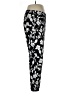 Chico's Floral Black Casual Pants Size Lg (2) - photo 4
