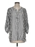 Ruby Rd. 100% Rayon Silver 3/4 Sleeve T-Shirt Size L - photo 1