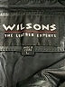 Wilson 100% Leather Black Leather Jacket Size L - photo 6
