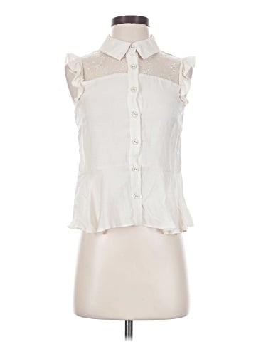 Jill Jill Stuart Sleeveless Button-Down Shirt (view 1)