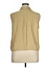 Banana Republic 100% Polyester Tan Sleeveless Blouse Size XL - photo 2