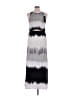 Halston Heritage 100% Polyester Tie-dye Gray Casual Dress Size XL - photo 2