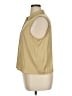 Banana Republic 100% Polyester Tan Sleeveless Blouse Size XL - photo 5