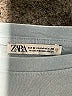 Zara Blue Short Sleeve Top Size M - photo 4