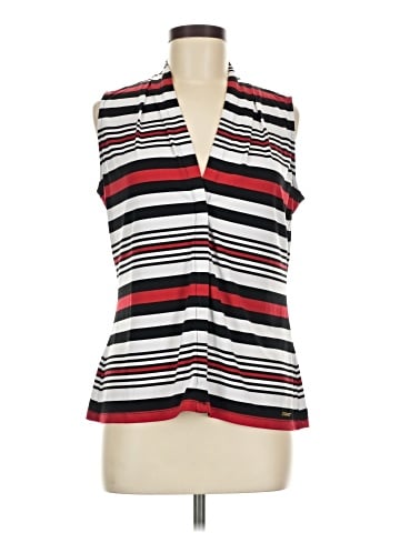 Calvin Klein Sleeveless Button-Down Shirt (view 1)