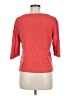 Lilla P 100% Cotton Orange 3/4 Sleeve Top Size M - photo 2