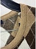 Burberry Argyle Brown Pullover Sweater Size 4 - photo 4