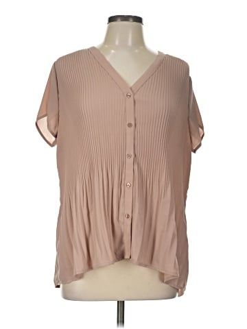 Pleione Short Sleeve Blouse (view 1)