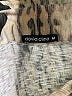 David Cline Animal Print Tan Long Sleeve Blouse Size M - photo 7
