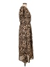 Sienna Sky 100% Polyester Animal Print Brown Casual Dress Size L - photo 4