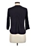 Ann Taylor Black 3/4 Sleeve Blouse Size M (petite) - photo 2