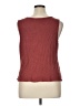 Eddie Bauer Burgundy Sleeveless Blouse Size XL - photo 2
