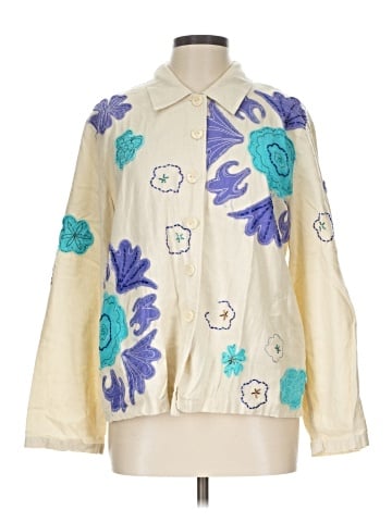 Hearts of Palm Woman 3/4 Sleeve Blouse (view 1)