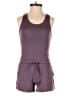 Abercrombie Solid Purple Romper Size 7 - 8 - photo 1