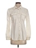 MNG 100% Cotton Ivory Jacket Size 4 - photo 1