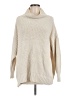 Aerie 100% Polyester Ivory Turtleneck Sweater Size M - photo 1