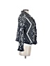 Glamorous 100% Cotton Chevron-herringbone Blue Jacket Size XS - photo 4