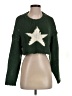 Forever 21 Stars Green Pullover Sweater Size S - photo 1