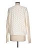 Ann Taylor LOFT Chevron-herringbone Ivory Pullover Sweater Size L - photo 2