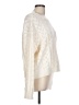 Ann Taylor LOFT Chevron-herringbone Ivory Pullover Sweater Size L - photo 4