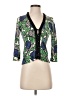 Tabitha 100% Cotton Green Cardigan Size S - photo 1