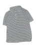 Crewcuts Outlet Stripes Silver Short Sleeve Polo Size 10 - 11 - photo 1