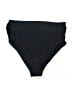 Summer Mae 100% Polyester Solid Black Swimsuit Bottoms Size L - photo 2