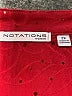 Notations Red 3/4 Sleeve Blouse Size 2X - photo 7