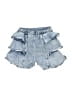 Shein Blue Denim Shorts Size 2 - 3 - photo 2