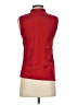 Theory Red Sleeveless Silk Top Size P (petite) - photo 2