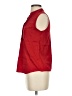 Theory Red Sleeveless Silk Top Size P (petite) - photo 5