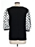 89th & Madison Black 3/4 Sleeve Top Size L - photo 2