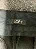 Ann Taylor LOFT Solid Black Dress Pants Size 10 - photo 7