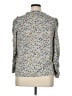 Max Studio Blue 3/4 Sleeve Blouse Size XL - photo 2