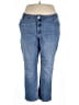 Lee Solid Blue Jeans Size 25 waist (petite) - photo 1