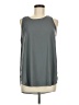 T Tahari Gray Sleeveless Blouse Size M - photo 1