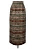 Studio C Print Brown Casual Skirt Size 8 - photo 1