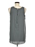 T Tahari Gray Sleeveless Blouse Size M - photo 2