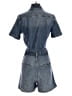 FRAME Denim Blue Romper Size S - photo 2