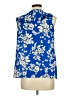 Ivanka Trump Blue Sleeveless Blouse Size M - photo 2