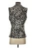 Calvin Klein Silver Sleeveless Blouse Size S - photo 2